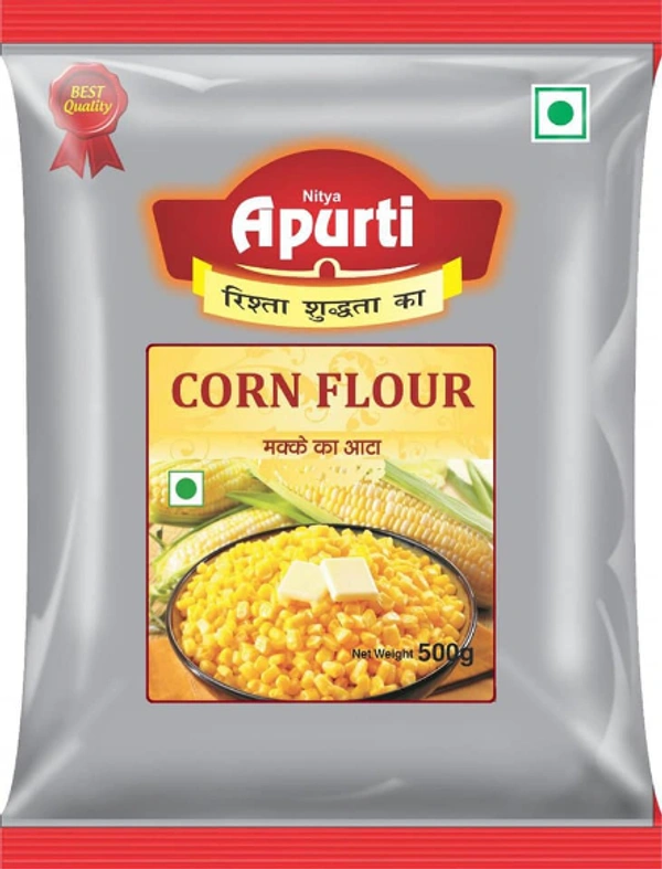 Apurti Corn Flour मक्के का आटा - 500gms
